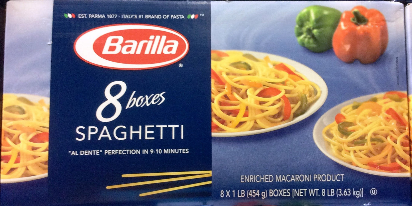 BARILLA SPAGHETTI 8oz
