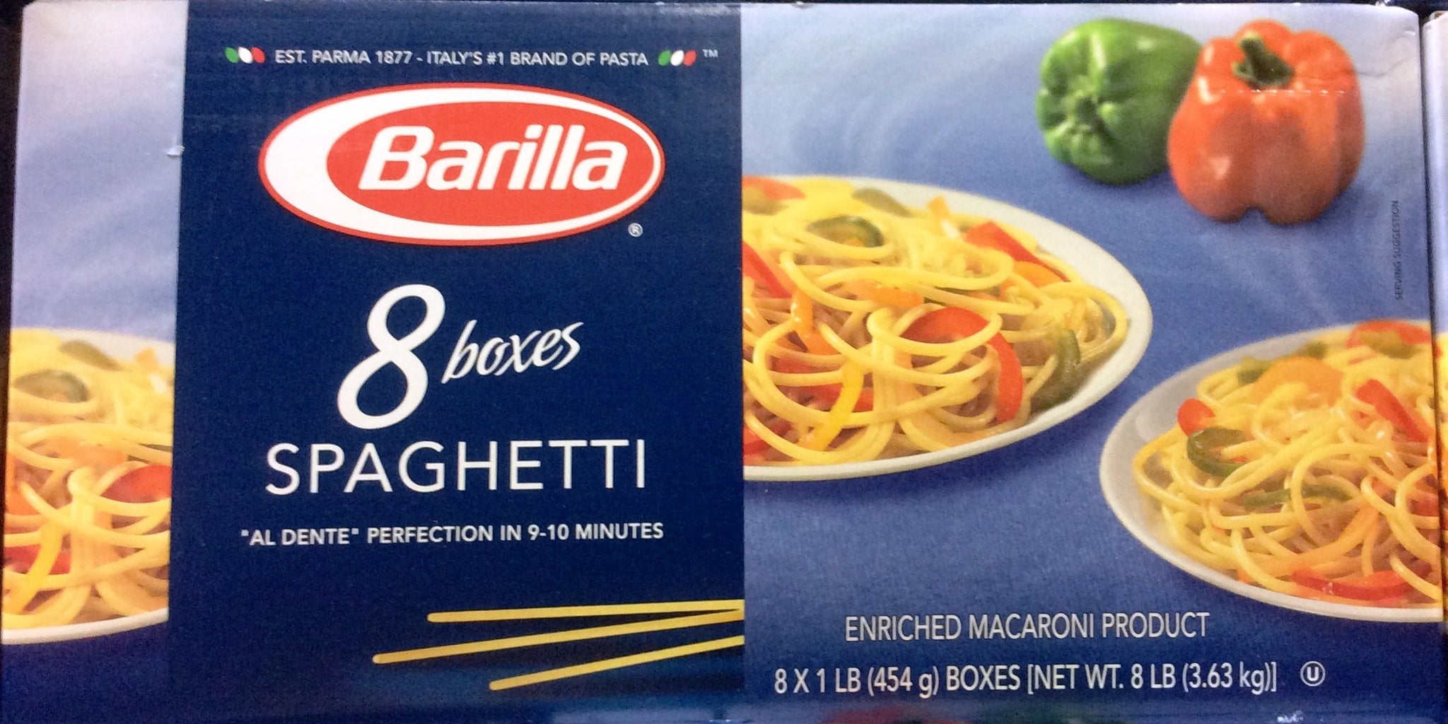BARILLA SPAGHETTI 8oz