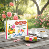 HazerBaba Turkish Delight Candy Rose, Lemon & Orange, 16 Oz (Pack of 1)
