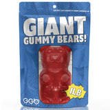 The Original Giant Gummy Bears!™ from GGB Candies (Cherry, 1 Pound)
