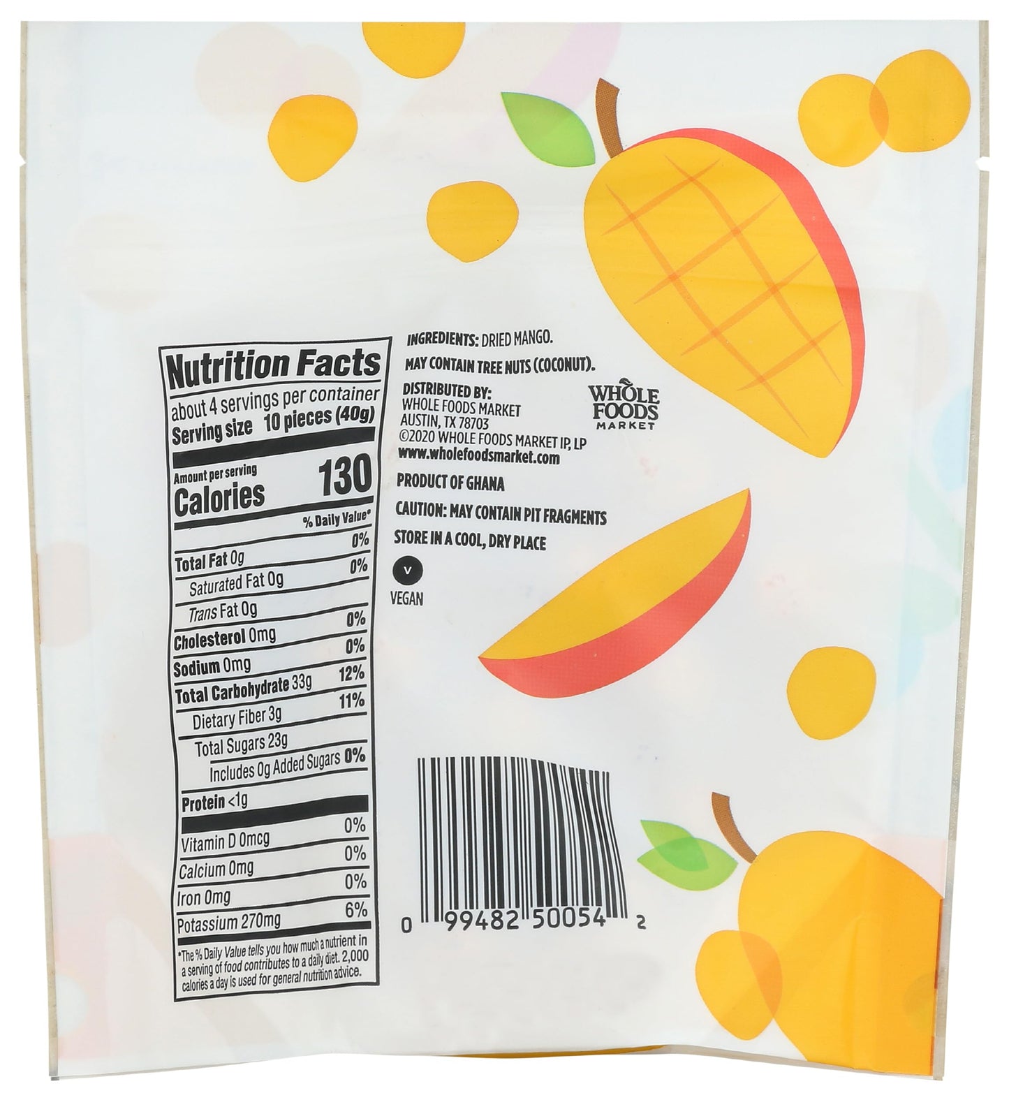 365 by Whole Foods Market, Mango Fruit Bites, 6 Ounce