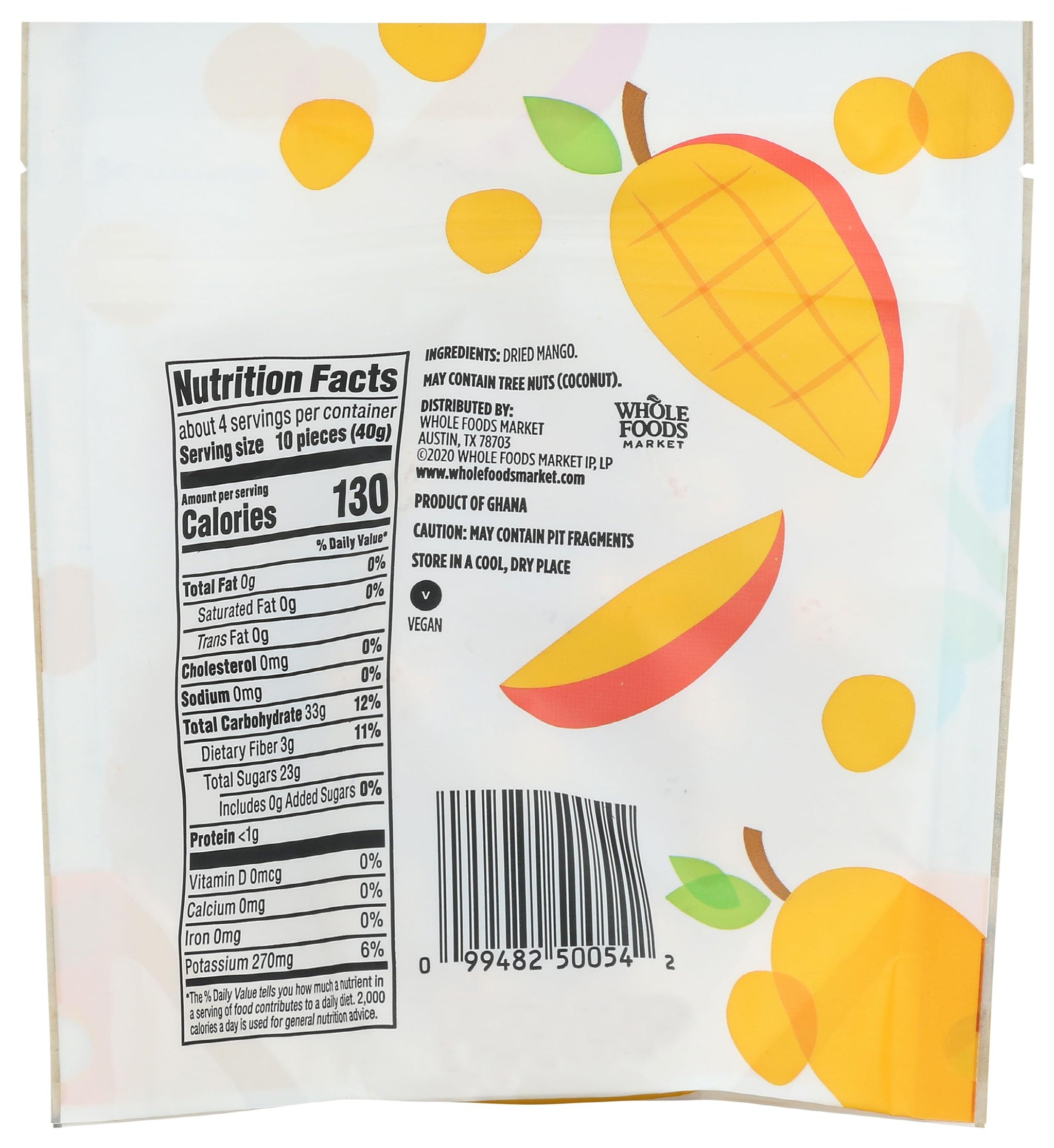 365 by Whole Foods Market, Mango Fruit Bites, 6 Ounce