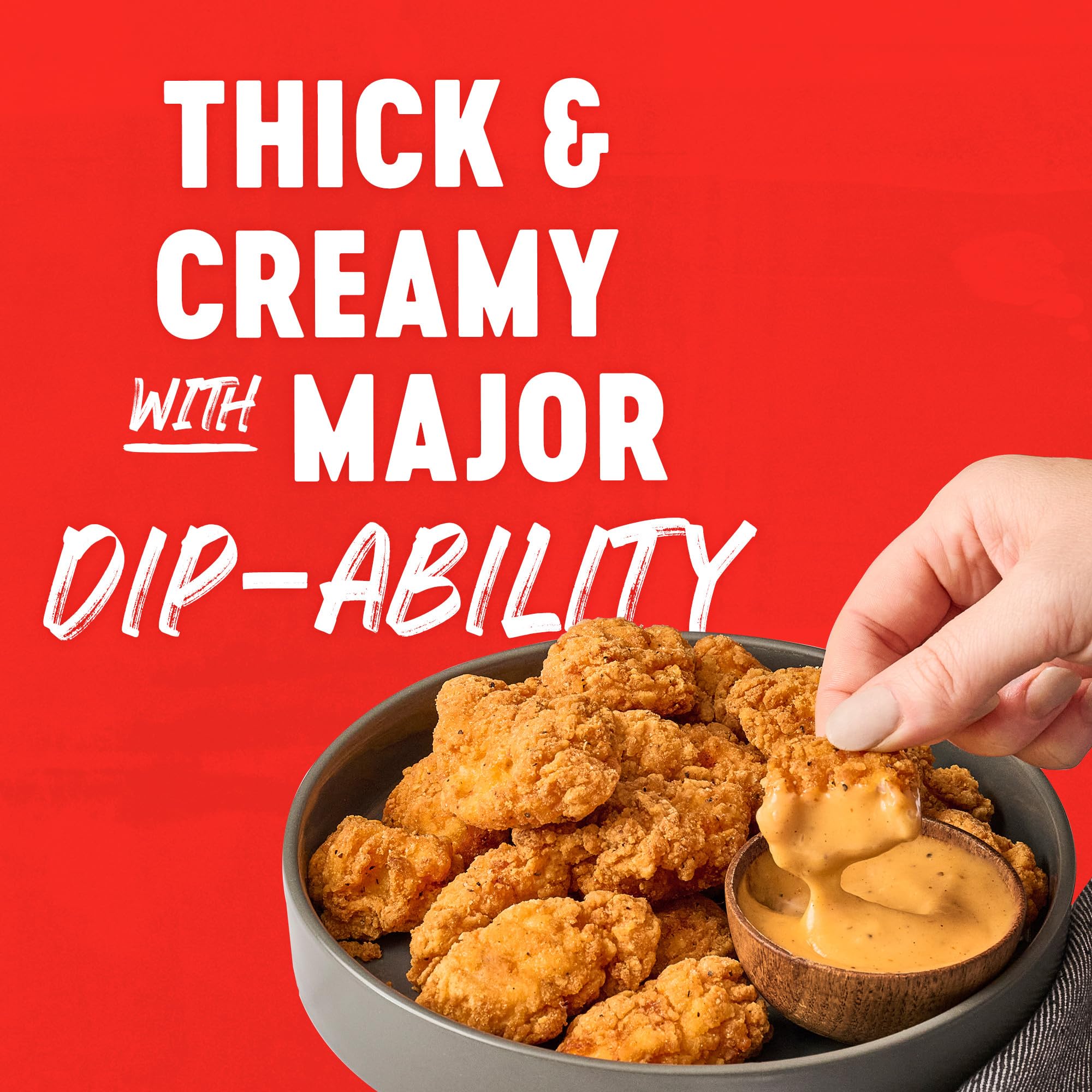 Frank's RedHot Dipping Sauce, Secret Chicken, Creamy, Tangy, Smoky Flavor, No Mess, For Chicken Tenders, French Fries, Sandwich Spread, and More, 12