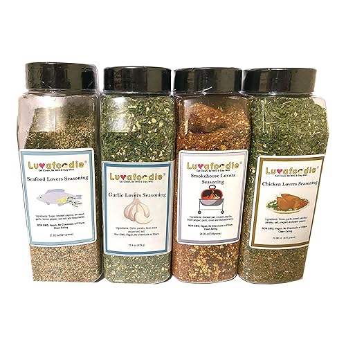 Luvafoodie Quart-Sized Spice Blends Variety Pack