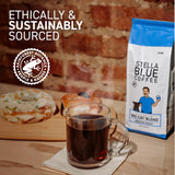 Stella Blue Ground Coffee, Big Cat Blend, Medium Roast, Fresh Coffee Ground 100% Arabica, Smooth Balanced Roast with Distinct Flavor Notes, Ethically