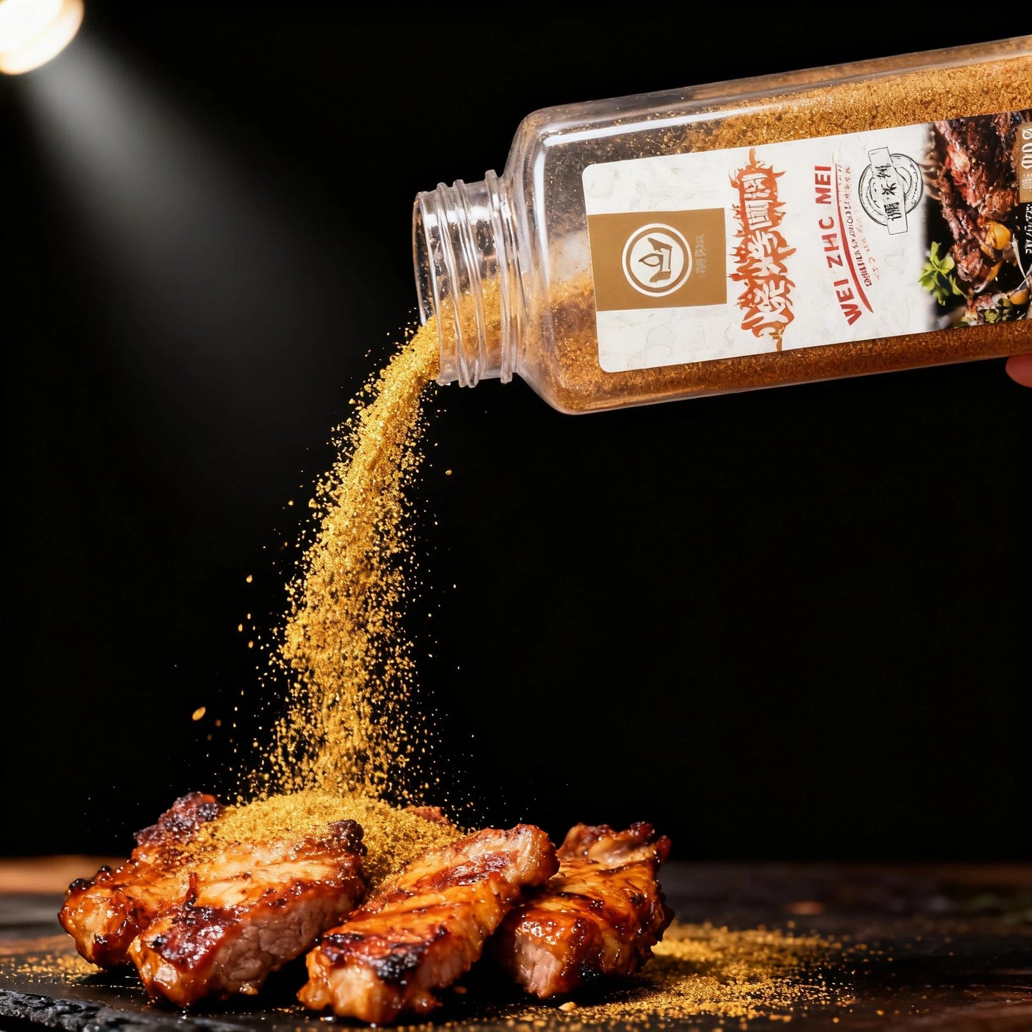 BBQ Seasoning 400g,Grill Seasoning Large capacity design- For Grilling, Smoking, and Roasting - Perfect for Gourmet Barbecue Spice Blend, No MSG
