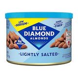 Blue Diamond Almonds, Lightly Salted, Low Sodium, 6 Ounce