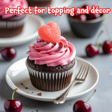Cherry Hearts - 2 Pound Pack - Mothers Day Candy - Chewy Candy - Classic Pink Jelly Candies for Buffets, Party Favors, Dessert Decorating & Gifting