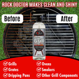 Rock Doctor Master Grill Grate Cleaner, 24 oz. Cleaning Spray for Drip Pans, Oven Grates, Smokers, and Components, Non-Abrasive Liquid Solution