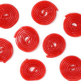 Broadway Strawberry Wheels Licorice Candy, 2 Pound Bulk Bag, Red Licorice Wheels