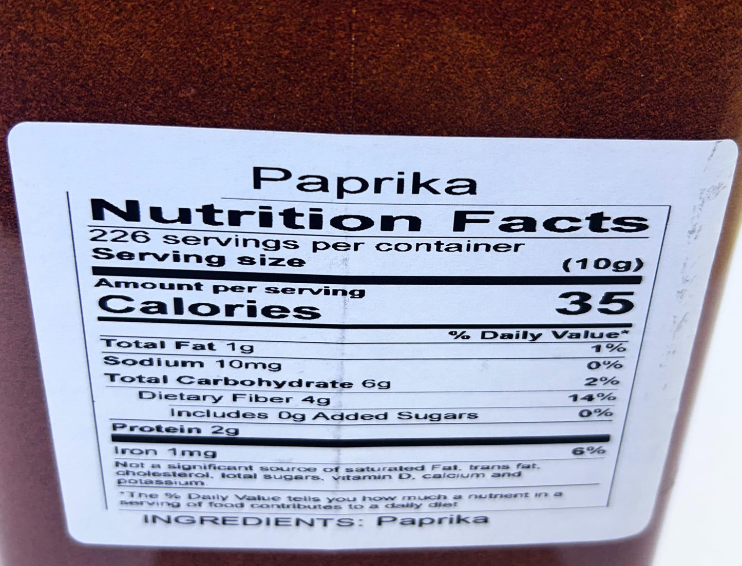 Chefs Warehouse Spanish Paprika 5lb Sweet and Slightly Smoky Flavor