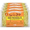 Manishewitz Gluten Free Fine Noodles 12oz (4 Pack) All Natural, Yolk Free, Low Sodium, Kosher for Passover and Year Round