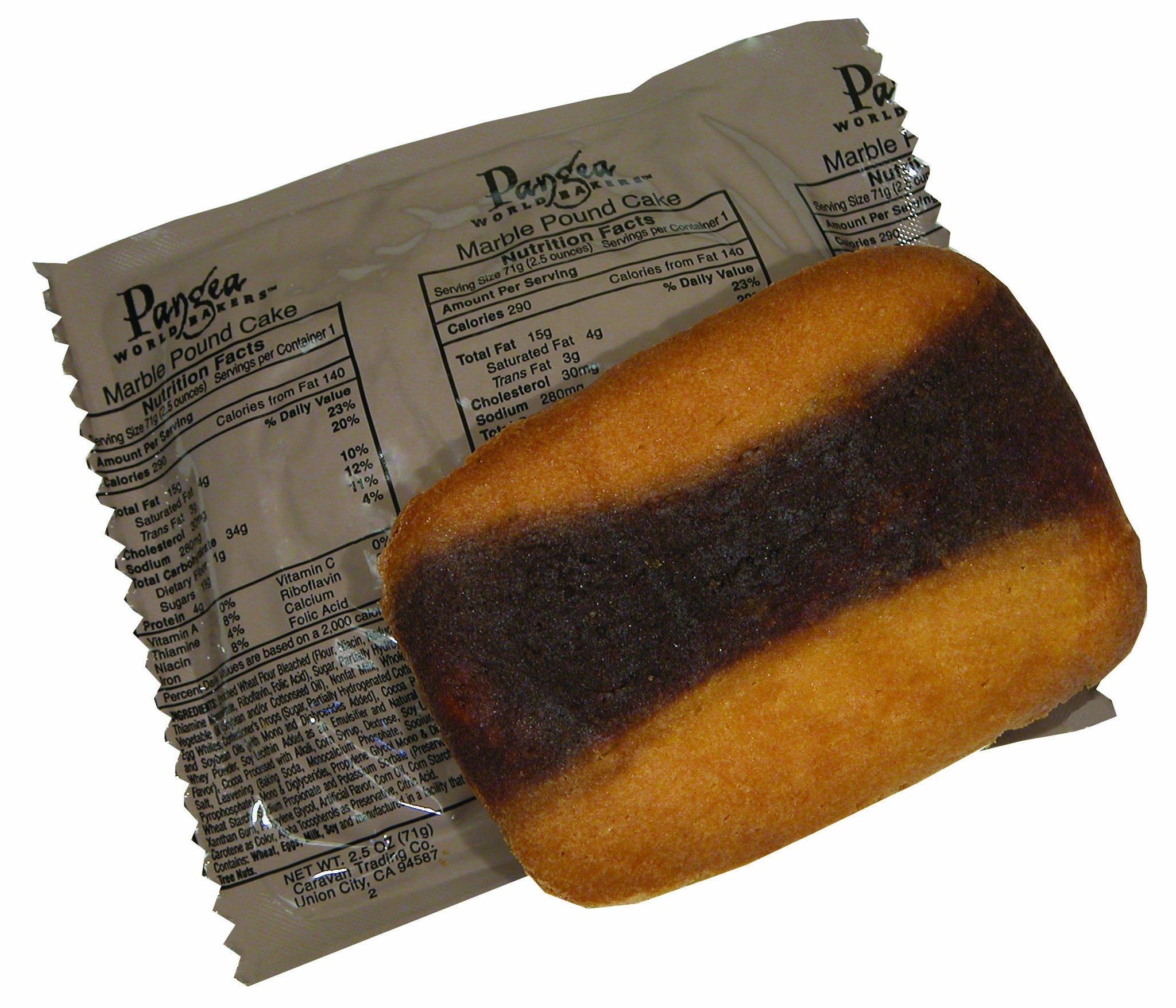 MRE Dessert - Marble Pound Cake (10-Pack)