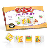 HazerBaba Turkish Delight Candy, Mixed Nuts & Vanilla, 16 oz (Pack of 1)