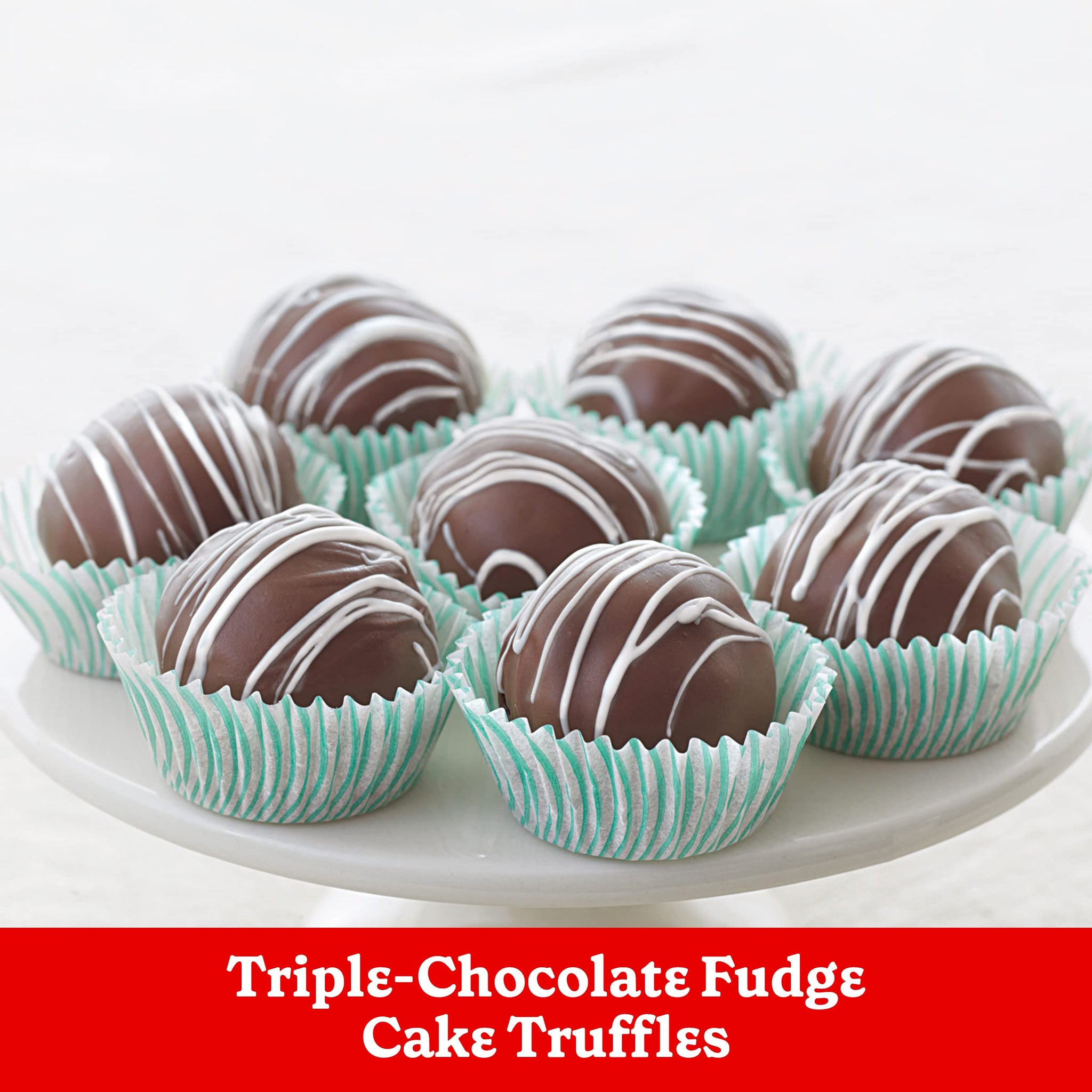 Betty Crocker, Supermoist Cake Mix, Triple Chocolate Fudge, 15.25oz Box (Pack of 6)