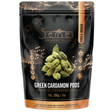 5Senses Green Malabar Cardamom Pods | Cardamomo | Malabar Melody | Single Origin, Non-GMO, Fairtrade Gourmet Spices, Whole Spices (200g/7oz)