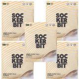 Sockerbit Swedish Candy Sour Cherry Cola Gummies, 5 Bags, Sweet & Sour Candy Bottle Shapes, Sugar-Coated Chewy Gummies, Gluten Free & Non GMO, 2.82oz