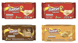 Saltin Noel Crackers Variety Bundle | Includes Two Packs of Saltin Original + One Pack Saltin Cheese and Butter + One Pack Saltin Wheat | 31.76 Total