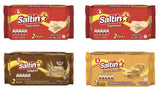 Saltin Noel Crackers Variety Bundle | Includes Two Packs of Saltin Original + One Pack Saltin Cheese and Butter + One Pack Saltin Wheat | 31.76 Total