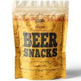 Beer Snacks Nuts Bar Mix - Gourmet Snack for Beer Lovers - Mix of Smoked Almonds, Pretzels, Honey Roasted and Toffee Peanuts, and Spicy Peanuts Pub
