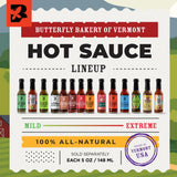 Butterfly Bakery of Vermont Vermont Habs Hot Sauce, 5 fl oz