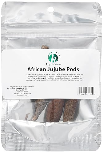 KOPABANA Grains of Peace | Seeds of peace | Graines de la paix | "ndidam" | jujube | African spices & seasonings | 3 pcs