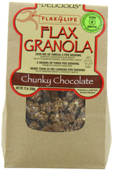 Flax4Life Flax Granola, Chunky Chocolate, 12 Ounce