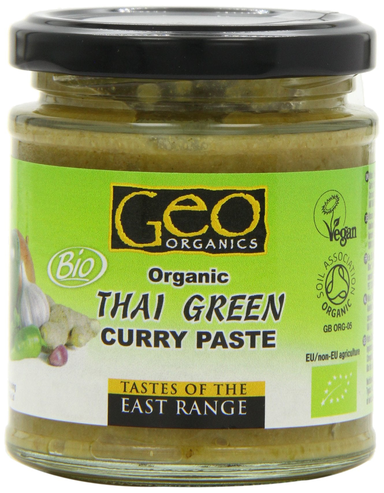 Geo Organics Organic Thai Green Curry Paste (Pack of 6)
