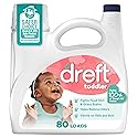 Dreft Toddler Liquid Laundry Detergent, Fights Stains, Removes Odors, 80 loads, 105 fl oz
