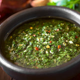 The Spice Lab Chimichurri Seasoning - Kosher and Gluten Free Dry Blend for Chimichurri Sauce, Steak Marinade & Chicken Seasoning - 2.5 oz Shaker