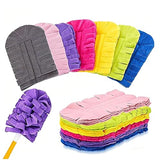Cookiepapa 7-Piece Set of Reusable Dusting Brush Refills, Washable Microfiber Dusting Pads, Suitable for Home, Blinds, Cars, Pets, Furniture, Fans
