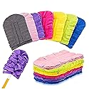 Cookiepapa 7-Piece Set of Reusable Dusting Brush Refills, Washable Microfiber Dusting Pads, Suitable for Home, Blinds, Cars, Pets, Furniture, Fans