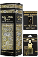 Islamic Holy Places Room Spray Air Freshener, Kaaba’s Cover Scent, Prayer Rug Spray, Made With Essential Oils, Plant-Derived And Other Thoughtfully
