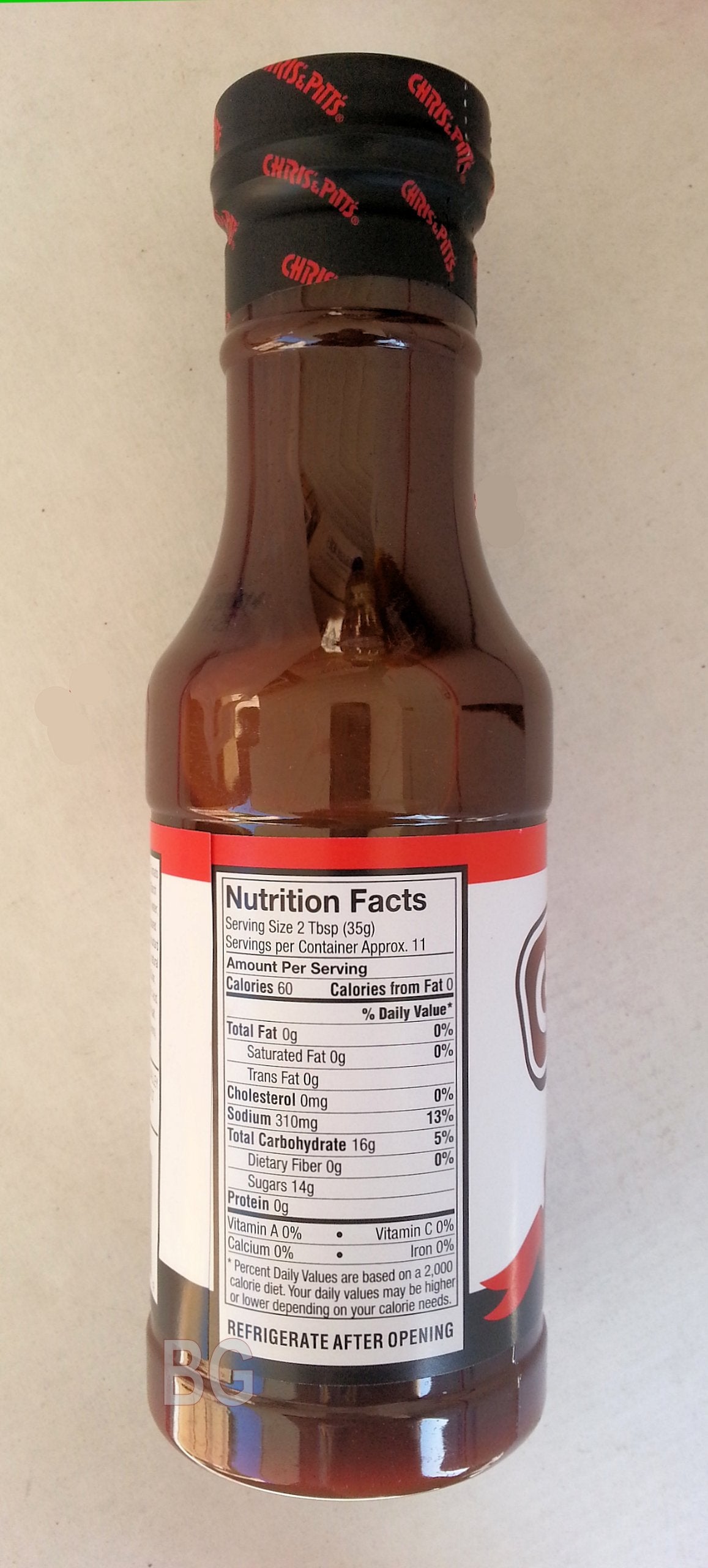 Chris' & Pitt's Barbecue Sauce - Original 1949 Recipe - 14oz. (2 Bottles)