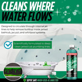 Oh Yuk Jetted Tub Cleaner 2X Concentrated - Deep Cleaning Jetted Bathtub & Jacuzzi Cleaner for Tub Systems with Jets - Removes Buildup - 16 fl oz