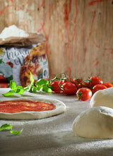 (5Kg. Bag) Anima Verace - Flour for Pizza Napoletana (00 Pizza Flour, Non-GMO, Kosher, All Natural, UnBleached, 100% Italian Soft Wheat) 11 Lb.
