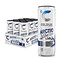 CELSIUS ARCTIC VIBE Sparkling Frozen Berry, Sugar Free Energy Drink, 12 Fl Oz (Pack of 12)