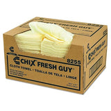 CHI8255 - Fresh Guy Towels, 13 1/2 X 13 1/2, Yellow