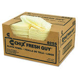 CHI8255 - Fresh Guy Towels, 13 1/2 X 13 1/2, Yellow