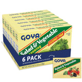 Goya Salad and Vegetable Seasoning, Leafy Greens, Purpose, 6-Pack, 3.52oz