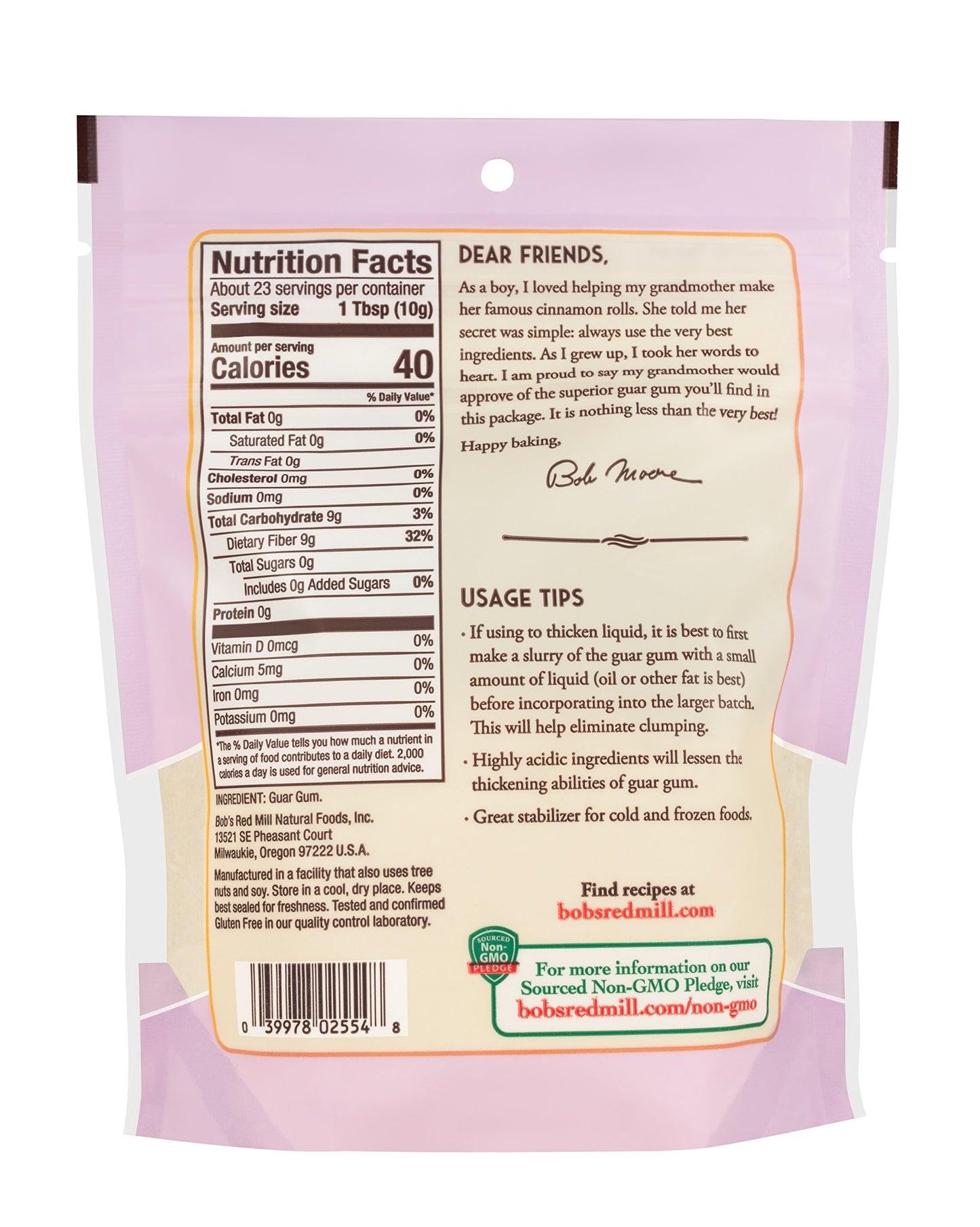 Bob's Red Mill Guar Gum, 8oz (Pack of 1) - Vegan, Keto Friendly, Kosher