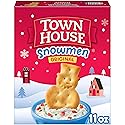 Town House In Bloom Oven Baked Crackers, Original, Party Snacks, Spring, 11oz Box (1 Box)