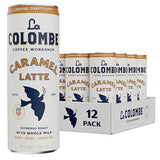 La Colombe Coffee, Caramel Draft Latte, 11 fl oz Cans (Pack of 12), Coffeehouse Quality Cold Brew, Specialty Grade Coffee Beans, Ready-to-Drink