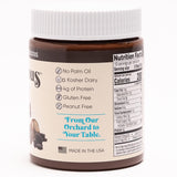 NUTLICIOUS Hazelnut Dark Cocoa Spread (13 oz), Spreadable Rich Dark Cocoa Roasted Hazelnuts, Made in the USA, No Palm Oil, 4g of Protein