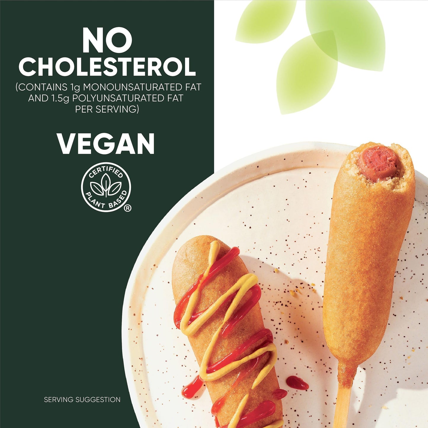 MorningStar Farms Plant Based Corn Dogs, Vegan Meat (4 Count)