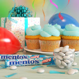 Mentos Chewy Mint Candy Roll, Mint, 14 Pieces Per Roll (Pack of 1)