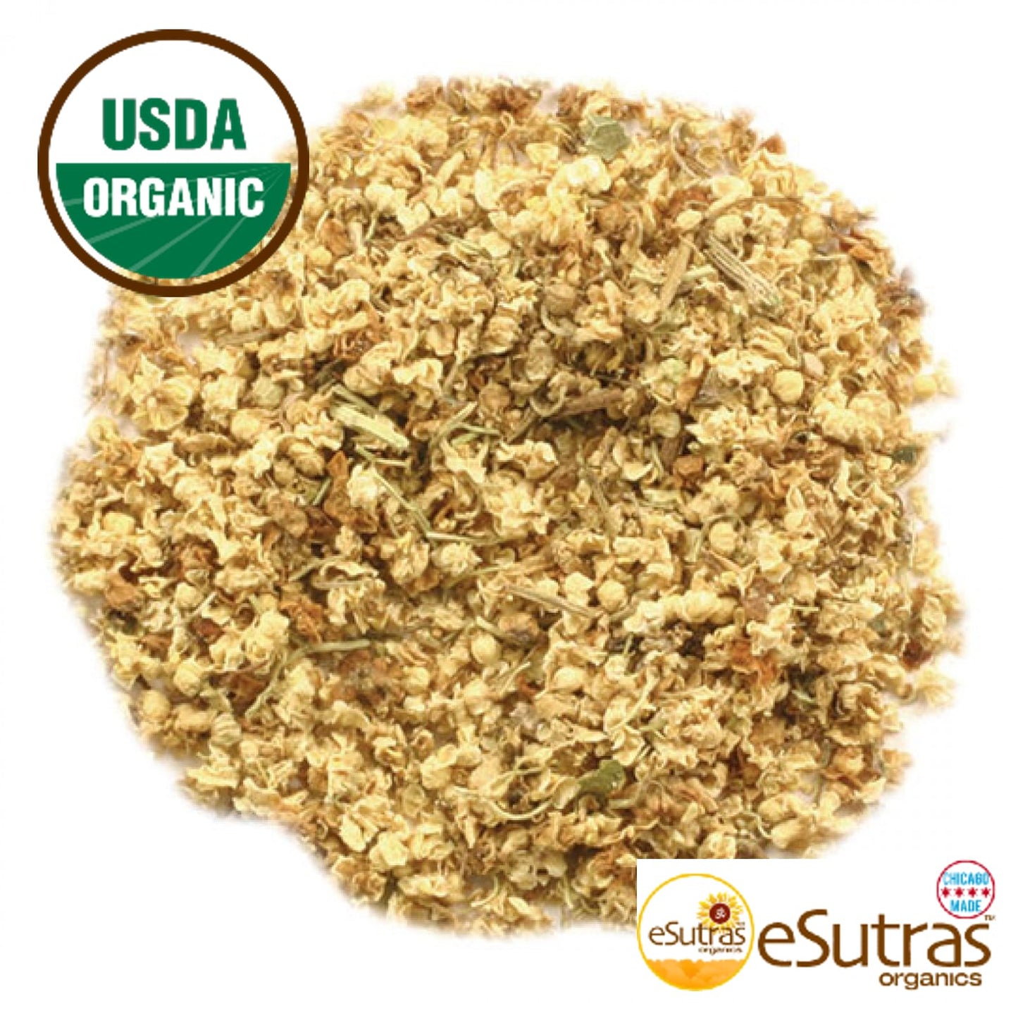Elderflowers Organic Sambucus nigra European Elder flower Make Tasty Cordial Elderflower Syrup Wine or Elder flower Tea, Resealable Bag 10 oz
