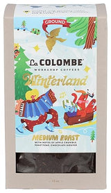 La Colombe Winterland Medium Roast Ground Coffee - Notes of Roasted Almond, Chocolate Mousse & Rum Cake, 12 Ounce (Pack of 1)