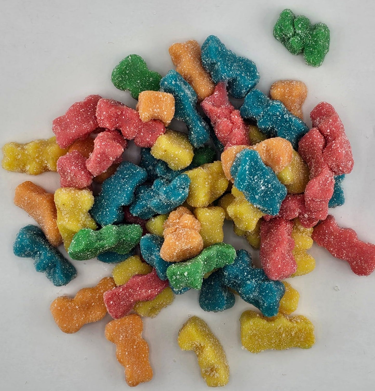 MiMa MiMa Assorted Sour Gummy Candy - Tangy, Chewy SOUR Candy in Fun Shapes - Holiday Candy for Christmas Gifts & Stocking Stuffers - Sour neon Bears