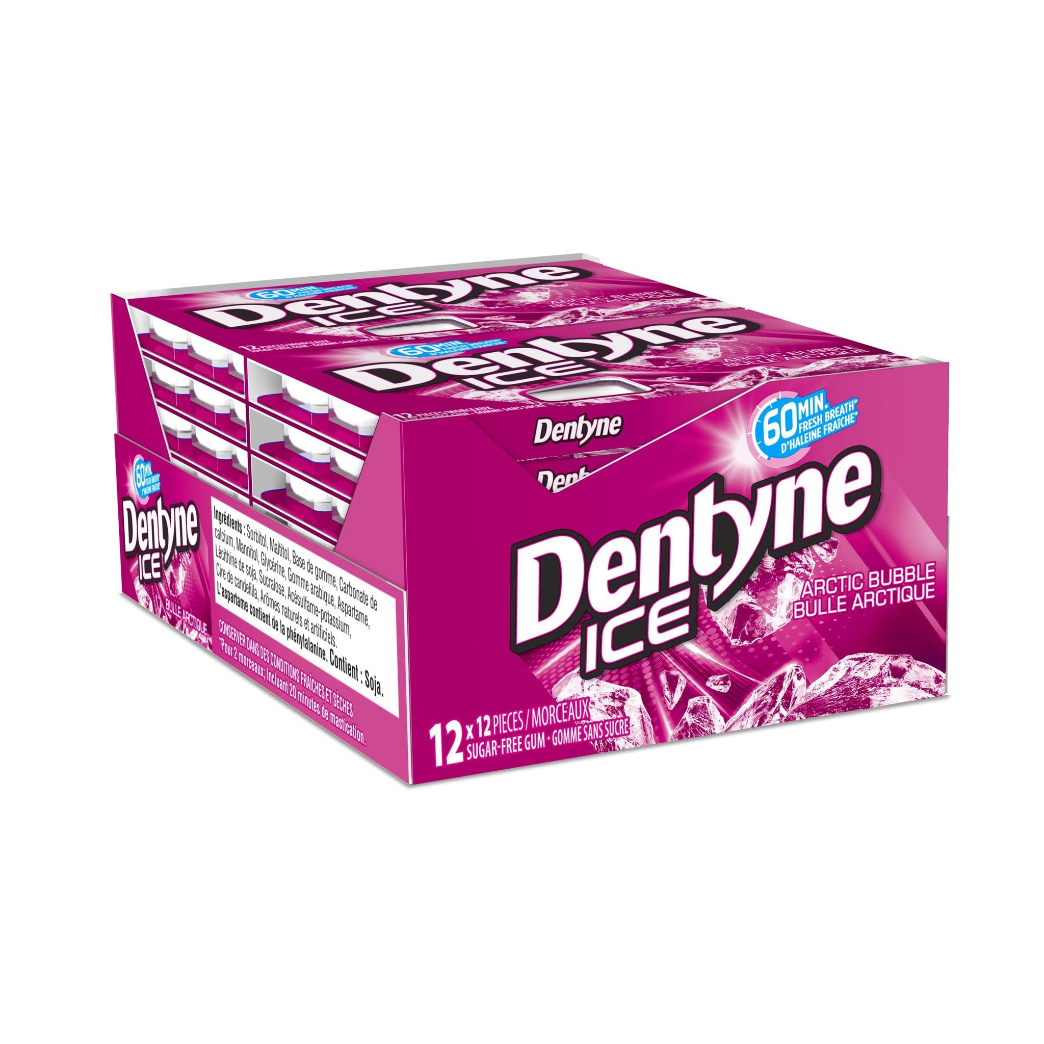 Dentyne Ice Arctic Bubble 12x12/144ct
